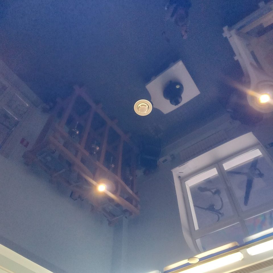 A smoke detector mounted on the ceiling, the analogy for a website uptime monitor